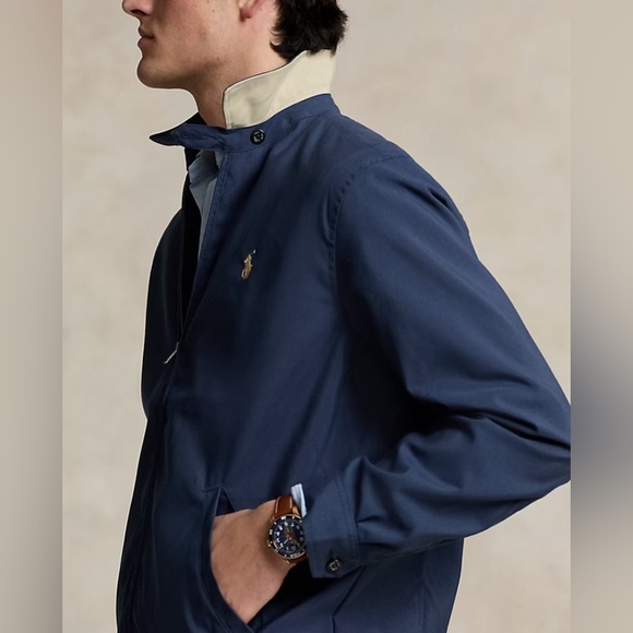 Polo Ralph Lauren Classic Navy Bi-Swing Zip Jacket Size XL Preppy Sporty - Picture 4 of 16